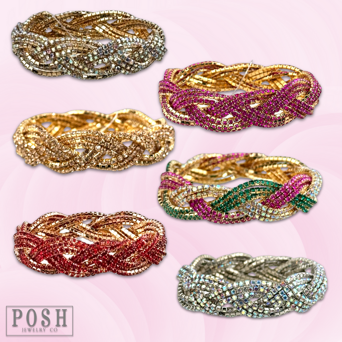 Rhinestone bracelet