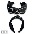 Satin rhinestone headband