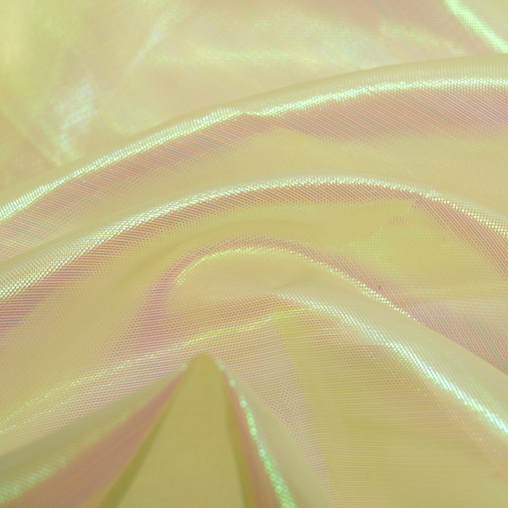Pastel Iridescent Organza Fabric | Blue Moon Fabrics