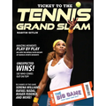 Ticket to the Tennis Grand Slam - Library Binding