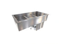 Duke CP3-SB-DC-D 3-Pan Drop-In Refrigerated Cold Food Pan, Full-Size, Self-Contained, Touchscreen Control
