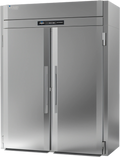 Victory Refrigeration UltraSpec™ FIS-2D-S1-PT-XH-HC Extra-High Two-Section Roll-Thru Freezer, Self-Contained, Stainless Steel