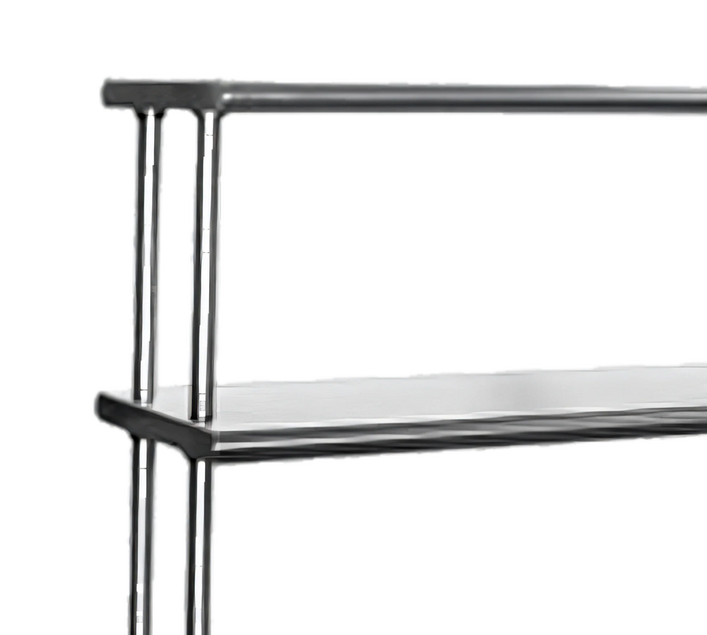 Eagle Group Flex-Master 421006 Overshelf for 6-Well Work Table, 94-1/2"W x 10"D, Posts Sold Separately