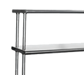 Eagle Group Flex-Master 421006 Overshelf for 6-Well Work Table, 94-1/2"W x 10"D, Posts Sold Separately
