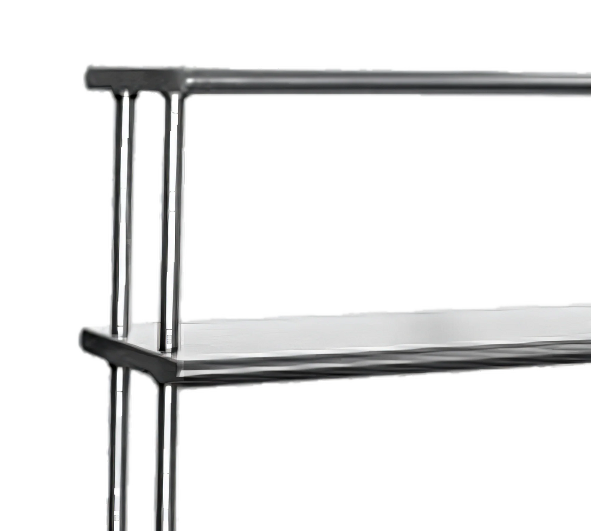 Eagle Group Flex-Master 421006 Overshelf for 6-Well Work Table, 94-1/2"W x 10"D, Posts Sold Separately