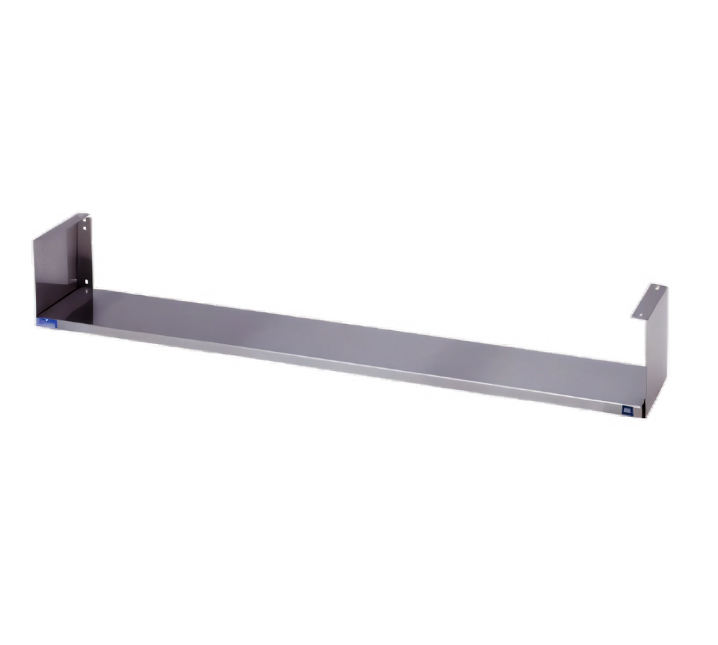 Duke 441-4S Dish Shelf, 53-Inch x 7-Inch, 18/300 Stainless Steel, Fixed Brackets
