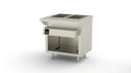 Duke Thurmaduke EW-2-DLPG Electric Waterless Well Unit, 2 Full-Size Pans, Touch Screen, Floor Model