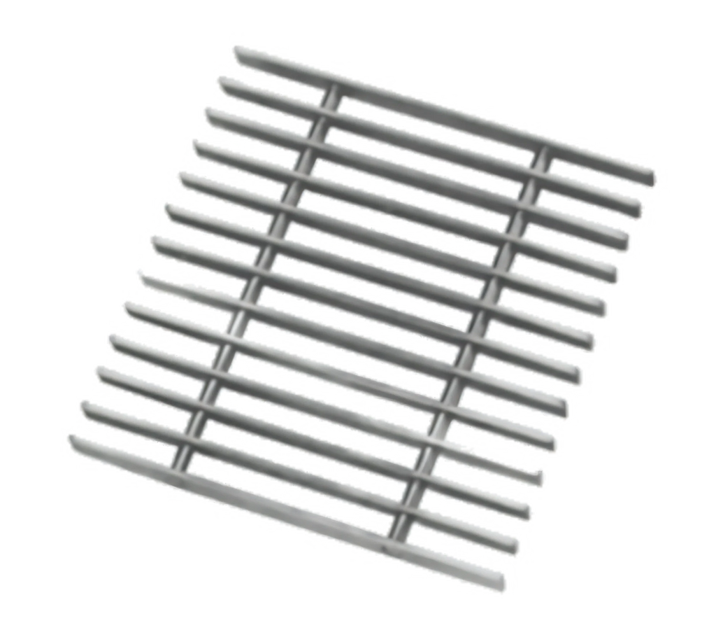 Eagle Group 336992 Stainless Steel Subway-Style Replacement Floor Trough Grating, 15" x 12", for 18" Wide Troughs