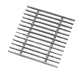 Eagle Group 336992 Stainless Steel Subway-Style Replacement Floor Trough Grating, 15" x 12", for 18" Wide Troughs