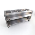 Duke Thurmaduke TWHF-74PG Mobile 5-Well Electric Waterless Food Warmer, 74-Inch, Touchscreen Controls