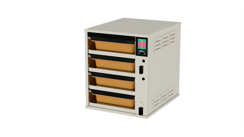 Duke ReadyFlex™ RFHU-41F 4-Compartment Full-Size Electric Hot Holding Cabinet with Zoned Heat and Touchscreen Controls