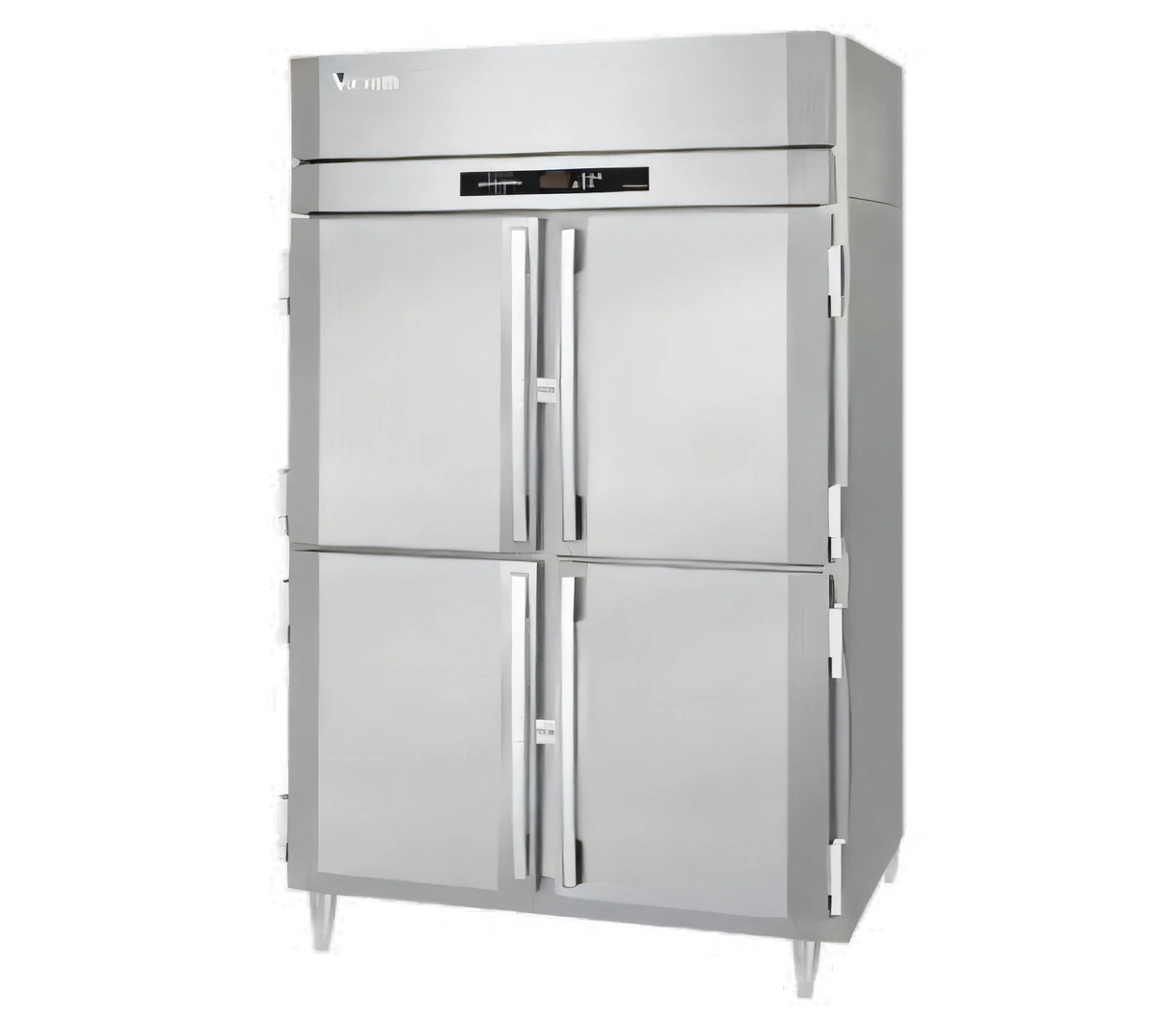Victory Refrigeration UltraSpec™ FSA-2D-S1-HD-HC 2-Section Reach-In Freezer, 44.57 cu. ft., 4 Half-Height Solid Hinged Doors