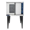 Duke 613-G3V Single-Deck Deep-Depth Gas Convection Oven, 6-Pan, Mechanical Controls, Stainless Steel/Porcelain