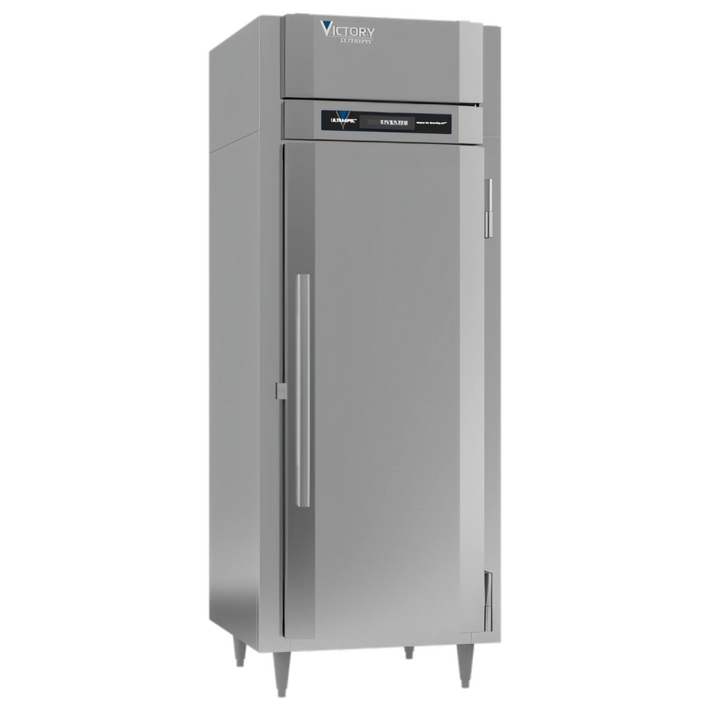 Victory Refrigeration UltraSpec™ FS-1D-S1-EW-HC Reach-In Freezer, 24.08 Cu. Ft., Extra-Wide Solid Door, Stainless Steel