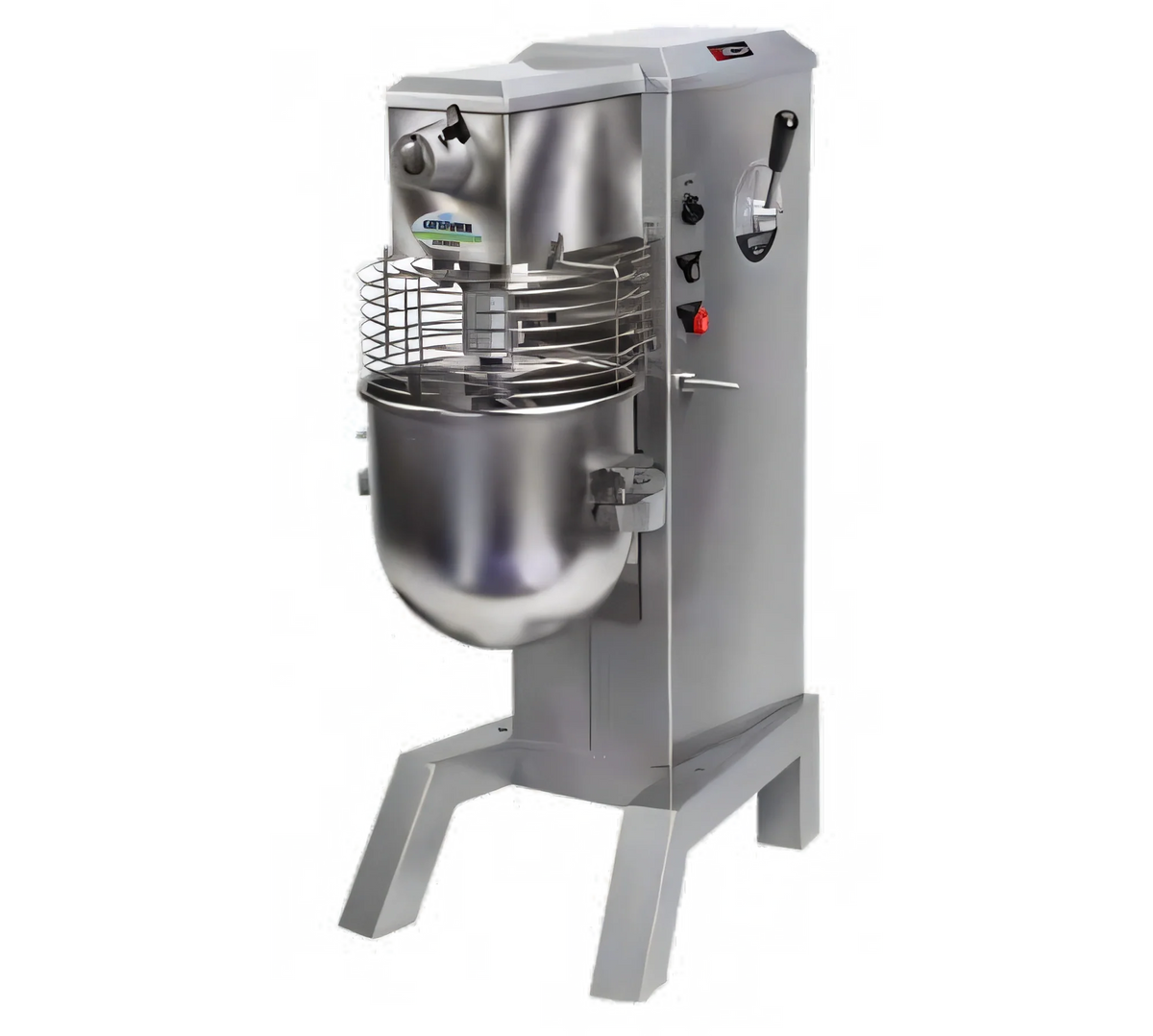 Univex SRM30+ 30-Quart Floor Planetary Mixer with Variable Speed, #12 Hub, Built-In Timer