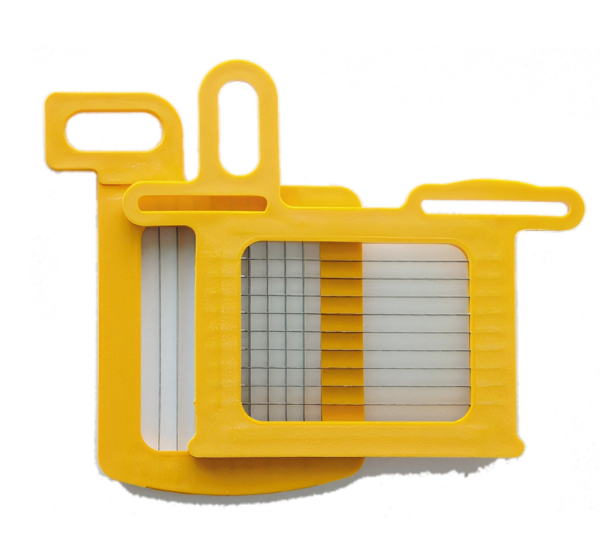 Dynamic AC060 Commercial Food Processor 1/8-Inch (7 x 7 mm) Yellow Grid Set with Pusher
