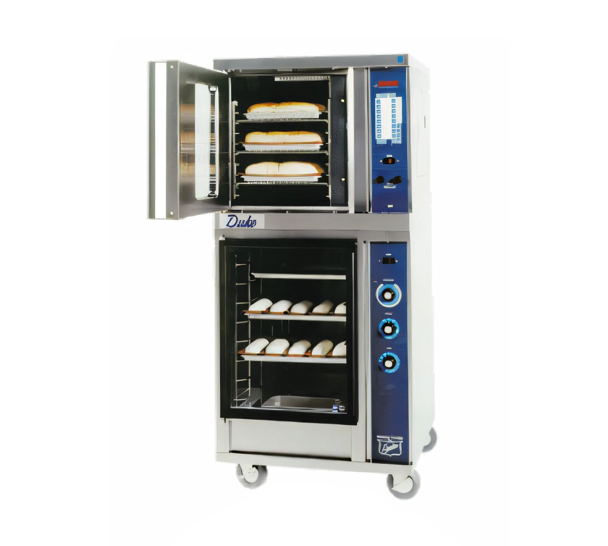 Duke PFB-1 One-Section Electric Proofer Cabinet Base, Stainless Steel, Glass Door, 16-Pan Capacity