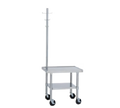 Duke 592A-3024 Mixer Stand, Stainless Steel Top and Base, Adjustable Undershelf, 30 x 24 x 29 in