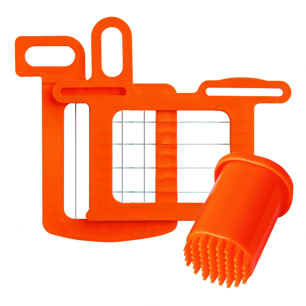 Dynamic AC064 Dynacube-Compatible 3/4-Inch (17 x 17 mm) Orange Grid Set with Pusher