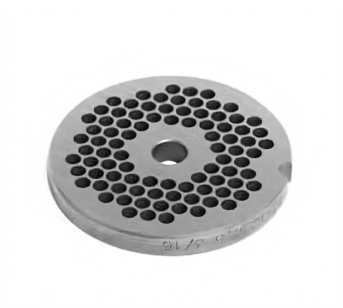 Univex 1000512 Meat & Food Grinder Plate, 1/2-inch, #12 Hub