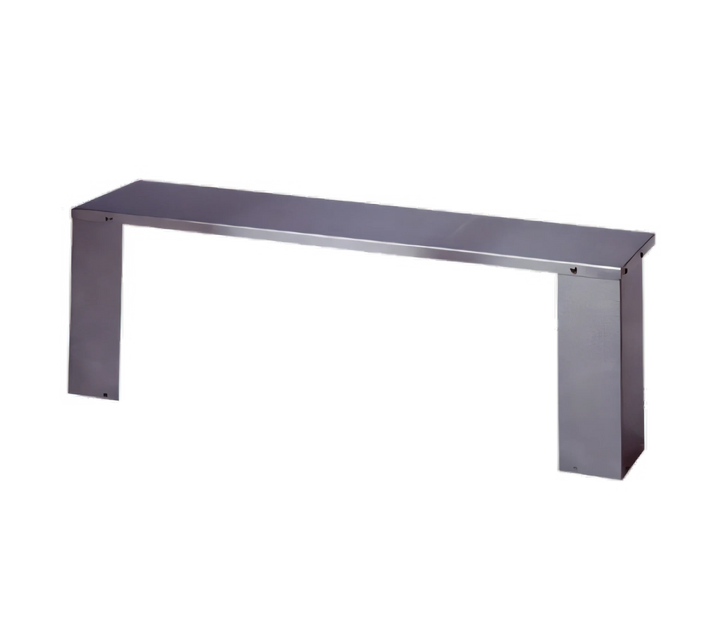 Duke 656-5S Stainless Steel Shelf-Only Serving Shelf, 72-3/8" for 5-Pan Steamtable Units