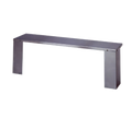 Duke 656-5S Stainless Steel Shelf-Only Serving Shelf, 72-3/8" for 5-Pan Steamtable Units