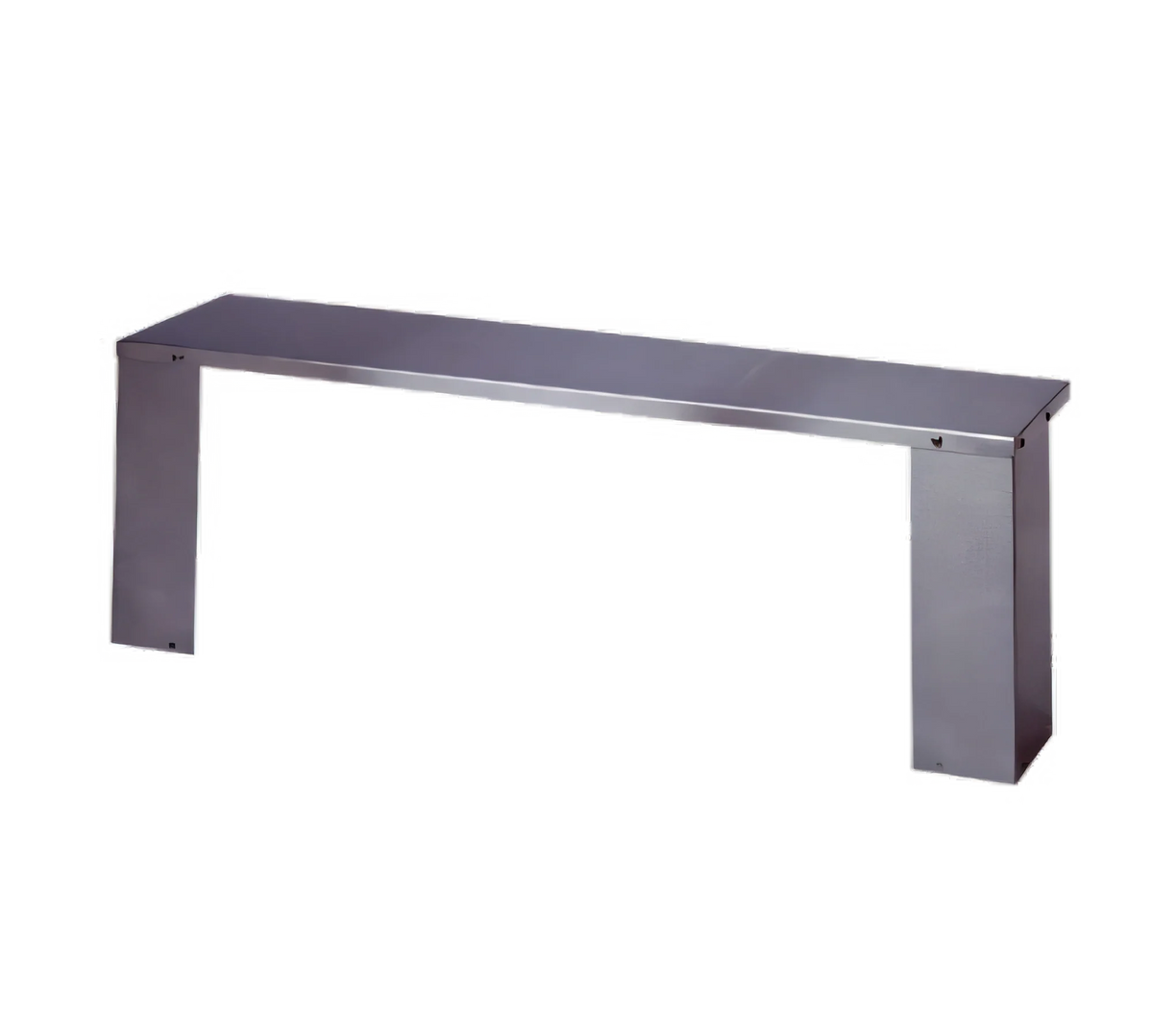 Duke 656-5S Stainless Steel Shelf-Only Serving Shelf, 72-3/8" for 5-Pan Steamtable Units
