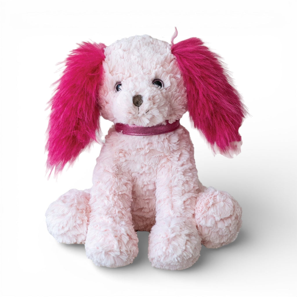 Pink & Fuchsia Plush Dog