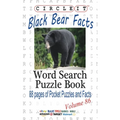 Circle It, Black Bear Facts, Word Search, Puzzle Book - Paperback