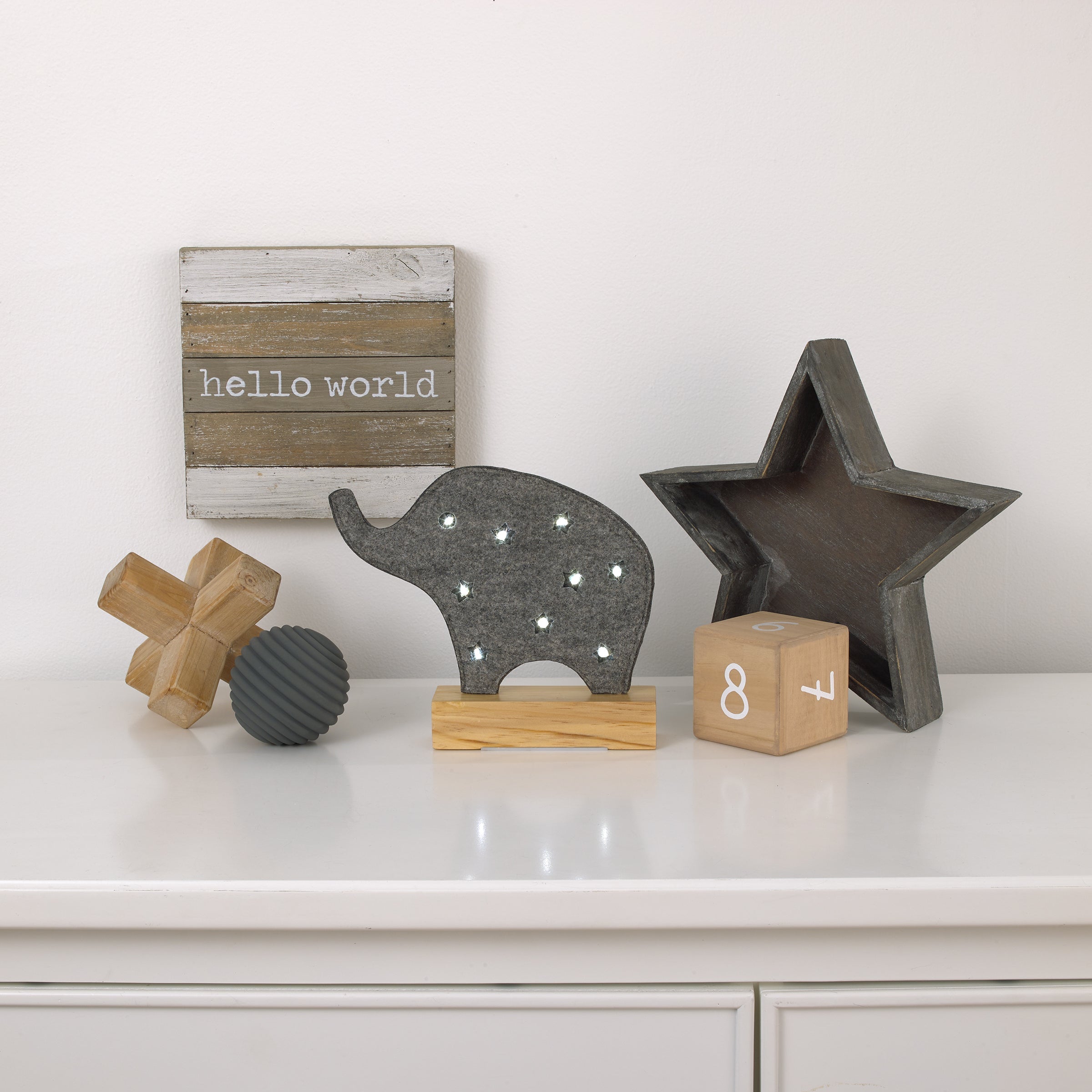 Brown Bear Lighted Nursery DÃ©cor