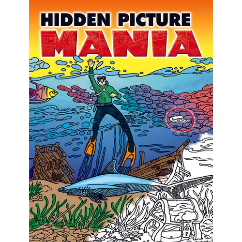 Hidden Picture Mania - Paperback