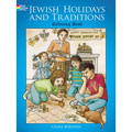 Jewish Holidays and Traditions Coloring Book - Paperback