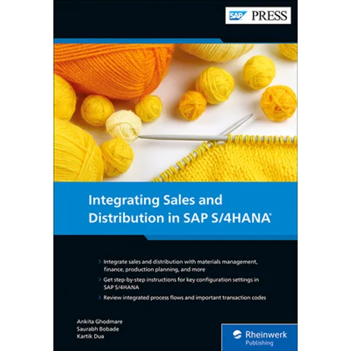 Integrating Sales and Distribution in SAP S/4hana - Hardcover