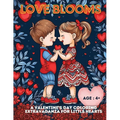Love Blooms: A Valentine's Day Coloring Extravaganza for Little Hearts - Paperback