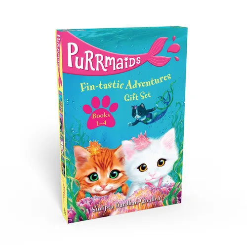 Purrmaids Fin-Tastic Adventures 1-4 Gift Set - Paperback