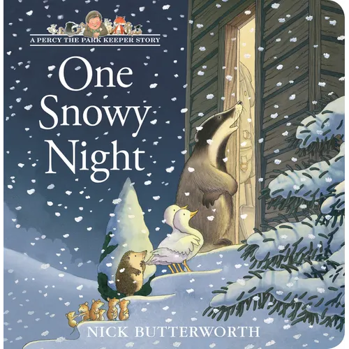 One Snowy Night - Board Book