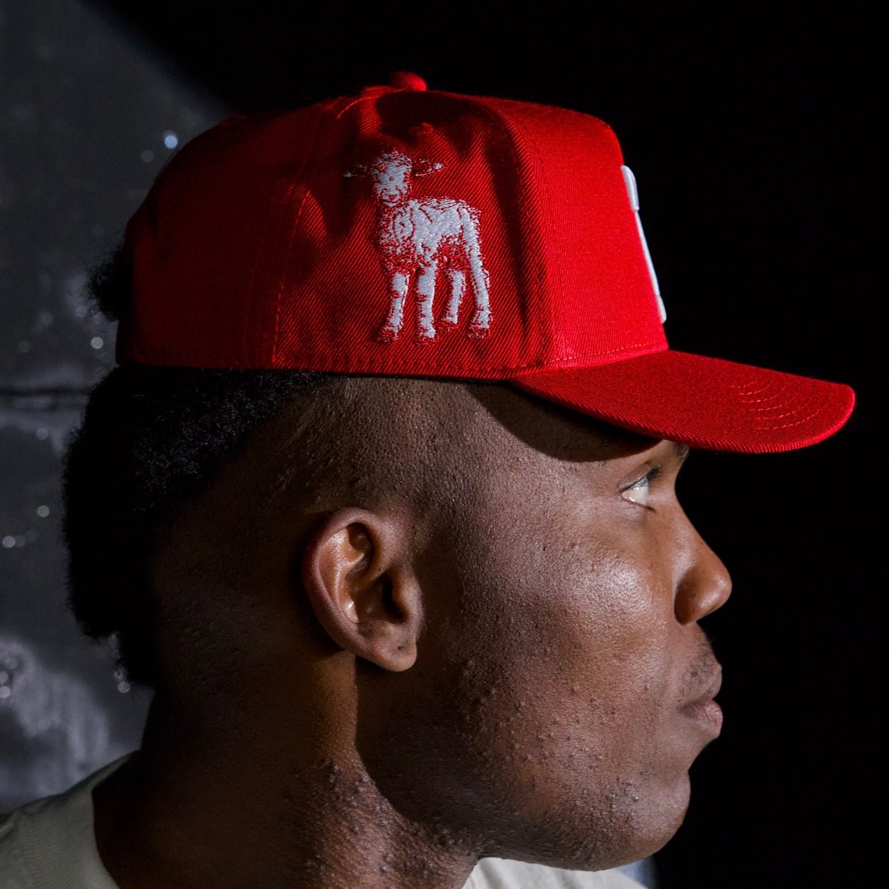 [PRE-ORDER - SHIPS BEGINNING OF AUGUST] ‘7’ Premium SnapBack - Red/White