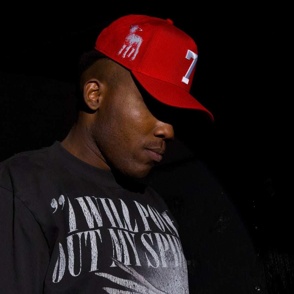 [PRE-ORDER - SHIPS BEGINNING OF AUGUST] ‘7’ Premium SnapBack - Red/White