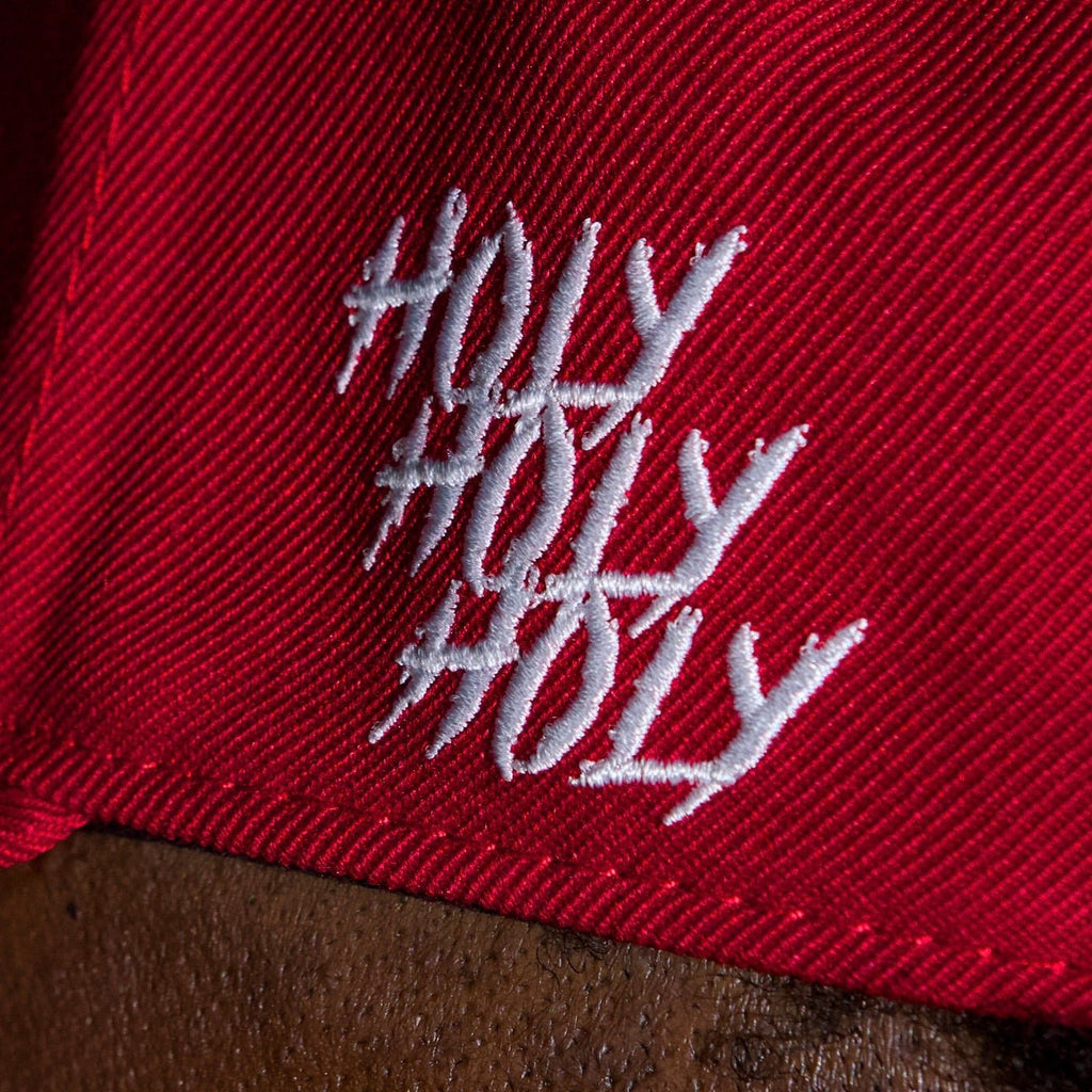 [PRE-ORDER - SHIPS BEGINNING OF AUGUST] ‘7’ Premium SnapBack - Red/White