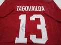Tua Tagovailoa Alabama Signed Football Jersey (PAAS COA)