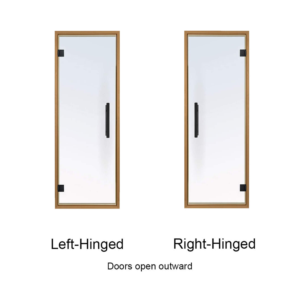 Prosaunas 24X73-Inch Thermo-Aspen Prehung Tinted Glass Sauna Door (SAK69152)