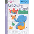 Kumon Let's Sticker & Paste! Amazing Animals - Paperback