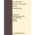 Elementary Instruction Book for the Pianoforte/Metodo de Instruccion Elemental para Piano - Paperback