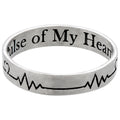 Pulse of My Heart Sterling Ring