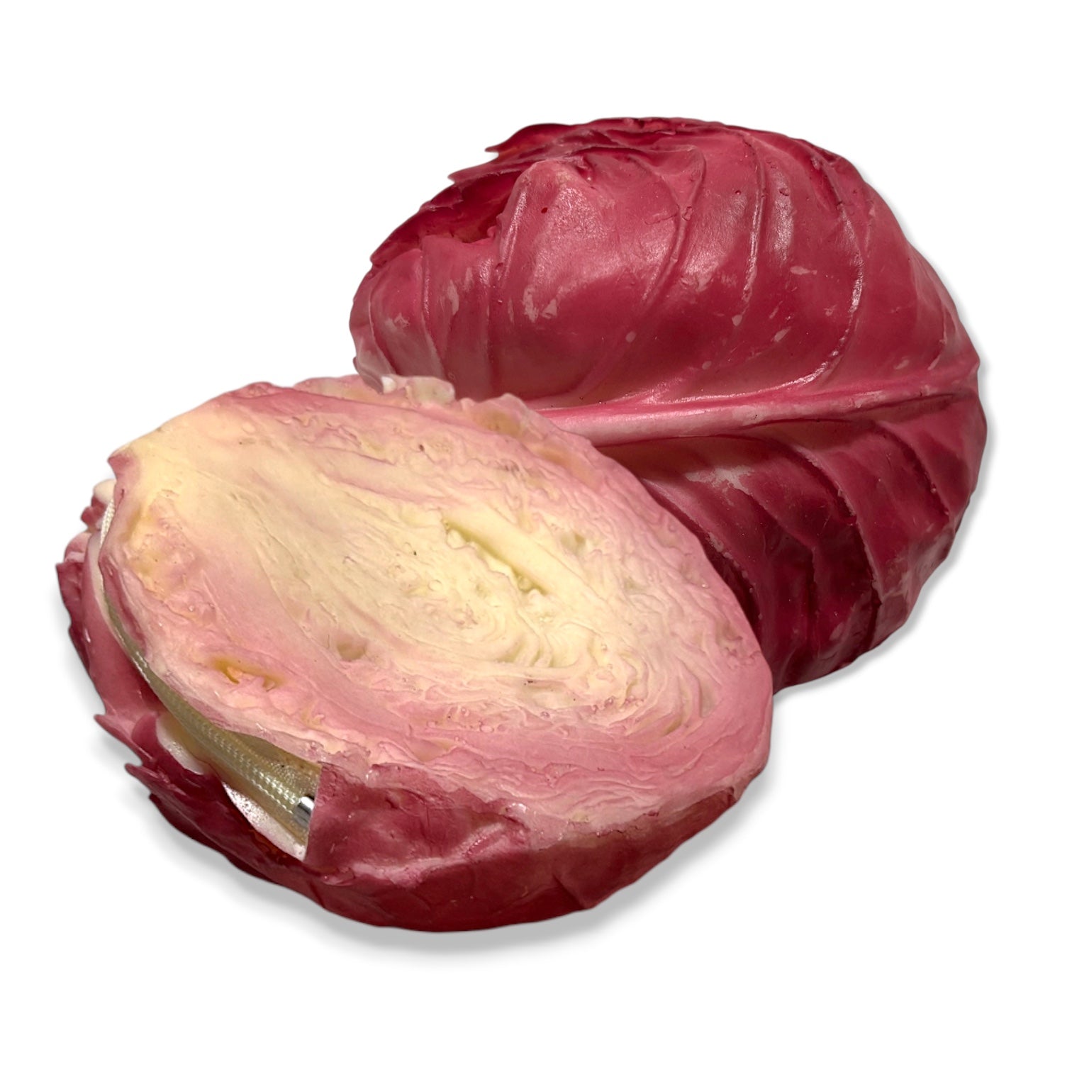Purple Cabbage Zipper Coin Purse