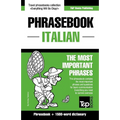 English-Italian phrasebook and 1500-word dictionary - Paperback