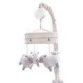 Together is Better White and Taupe Lambs Musical Mobile