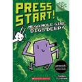 Mega Mole Girl Digs Deep!: A Branches Book (Press Start! #15) - Paperback