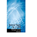 Historical Papers: No. 1.-1890 - Paperback