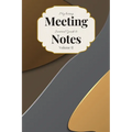 My Boring Meeting Survival Guide & Notes: 6x9 Meeting Notebook and Puzzle Book - Paperback